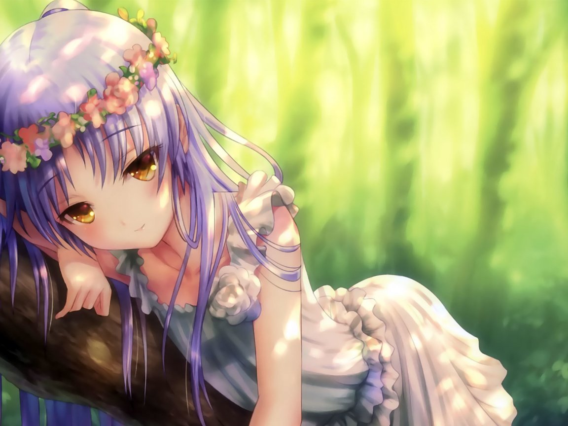 Обои цветы, арт, девушка, платье, аниме, flowers, art, girl, dress, anime разрешение 1920x1200 Загрузить