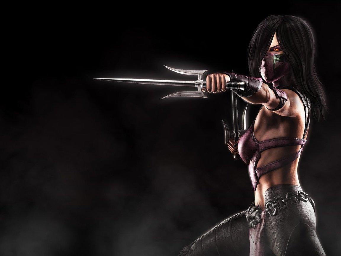 Обои mortal kombat x, саи, смертельная битва 10, mileena, милина, sai, mortal kombat 10, milina разрешение 1920x1080 Загрузить