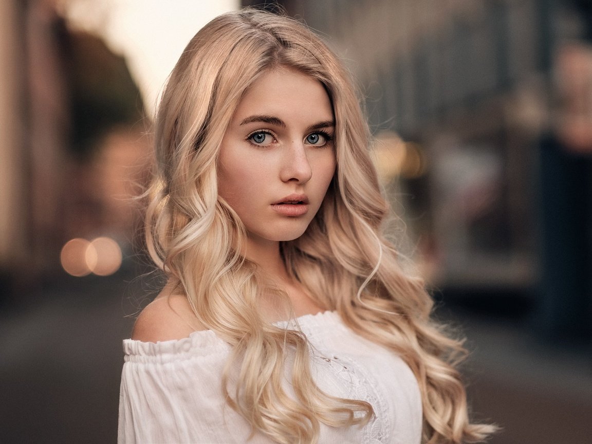 Обои девушка, блондинка, улица, модель, макияж, прическа, мартин кюн, girl, blonde, street, model, makeup, hairstyle, martin kuhn разрешение 2048x1365 Загрузить