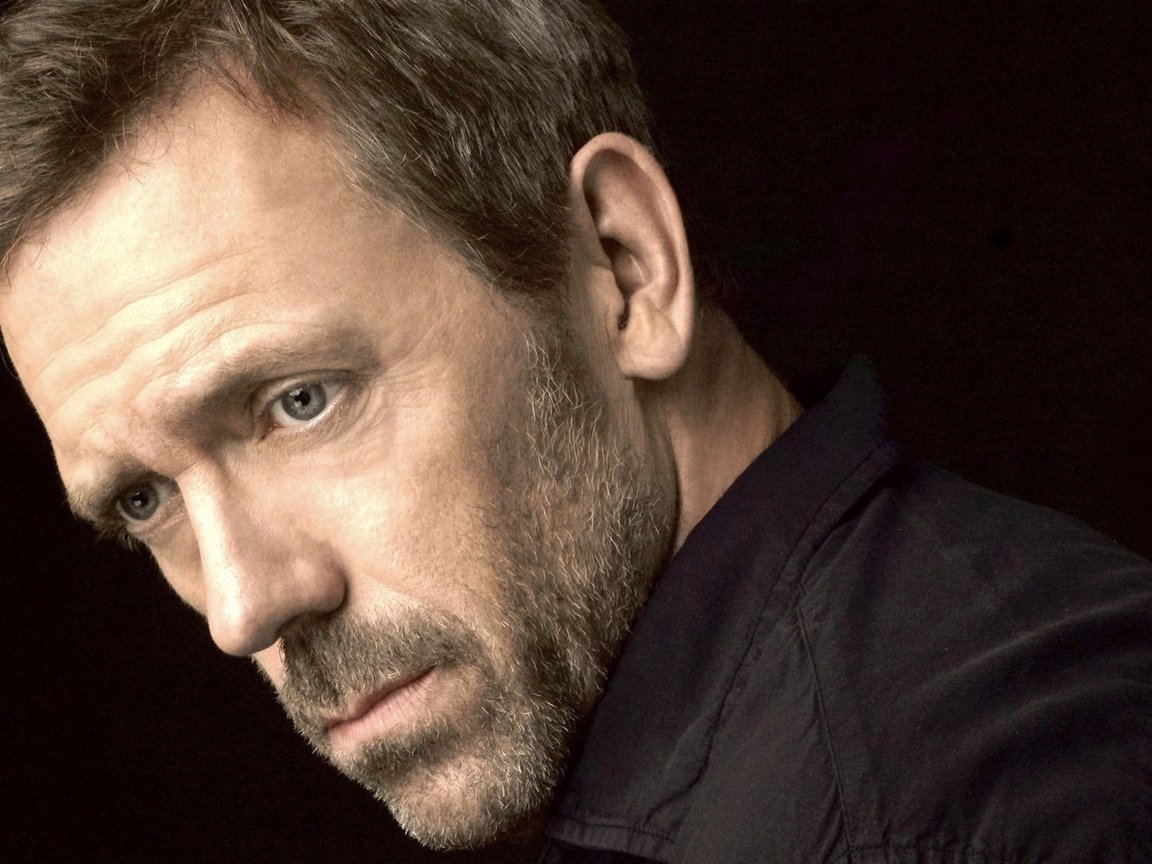 Обои глаза, взгляд, актёр, лицо, хью лори, щетина, eyes, look, actor, face, hugh laurie, bristles разрешение 1920x1080 Загрузить