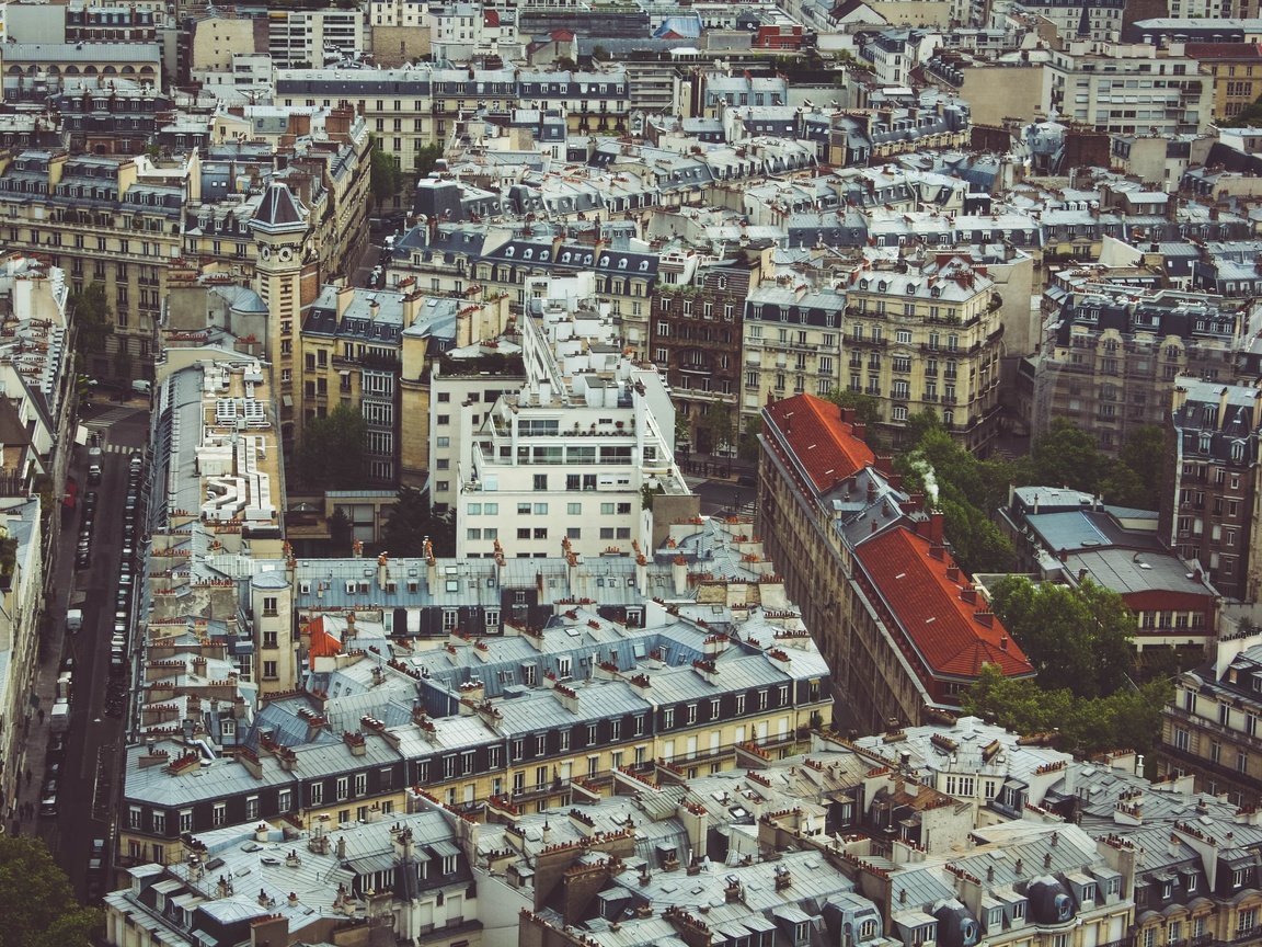 Обои город, дома, париж, франция, вид с высоты, the city, home, paris, france, the разрешение 3888x2592 Загрузить