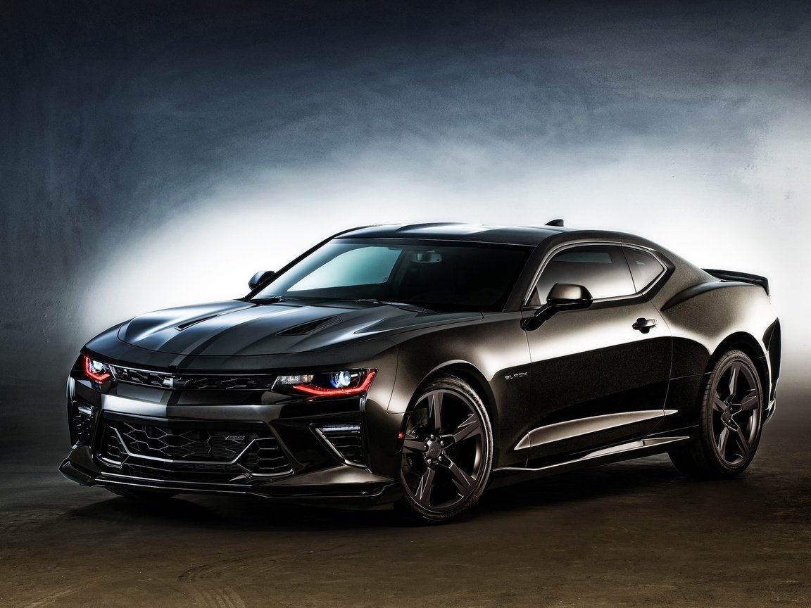 Обои черный, concept, шевроле, камаро, black, chevrolet, camaro разрешение 2560x1600 Загрузить