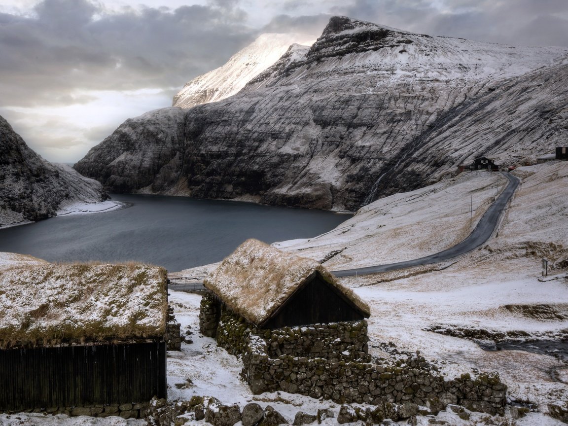 Обои природа, фарерские острова, nature, faroe islands разрешение 3840x2160 Загрузить