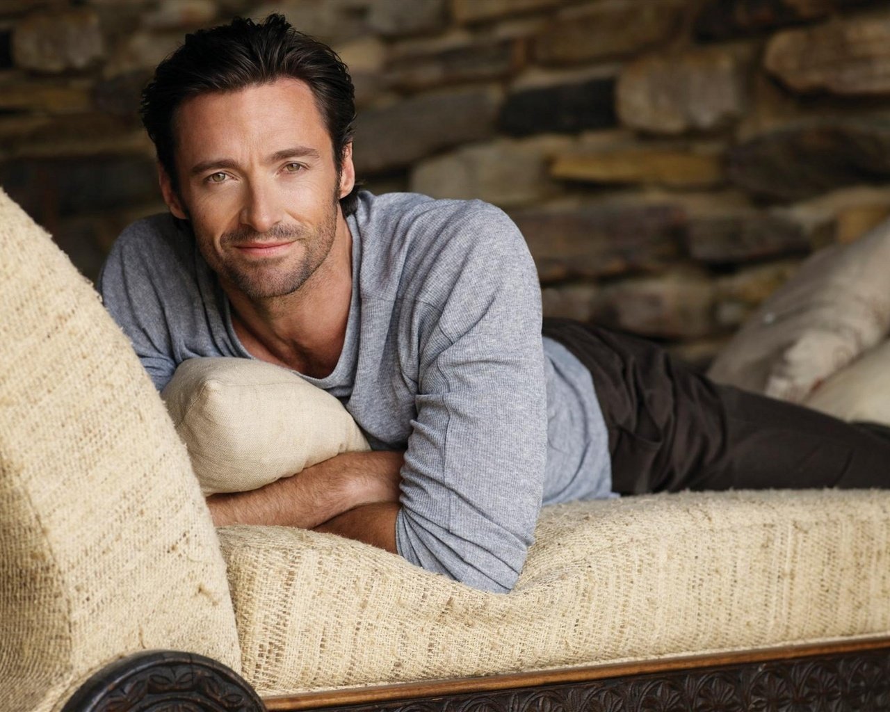 Обои взгляд, актёр, хью джекман, look, actor, hugh jackman разрешение 2000x1502 Загрузить