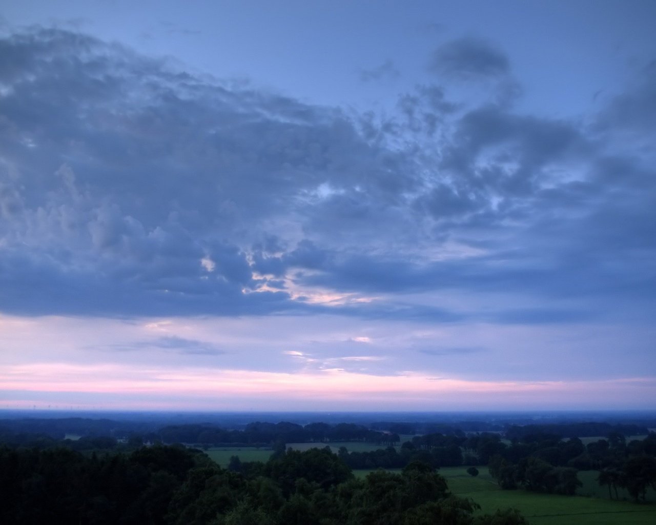 Обои небо, облака, горизонт, the sky, clouds, horizon разрешение 1920x1200 Загрузить