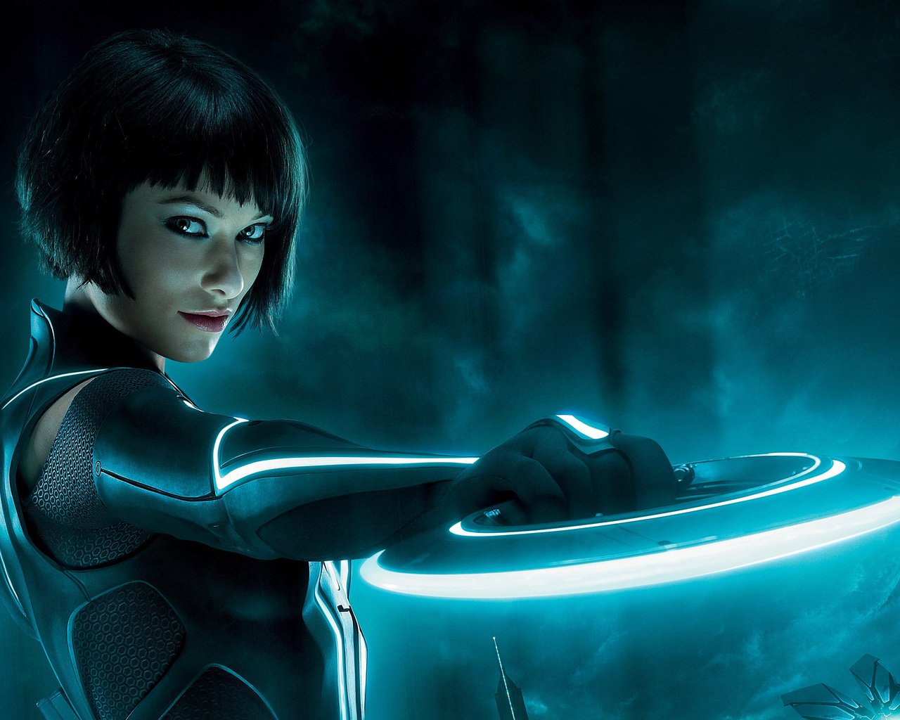 Обои диск, tron, оливия, оливия yайлд, disk, olivia, olivia wilde разрешение 3470x2550 Загрузить