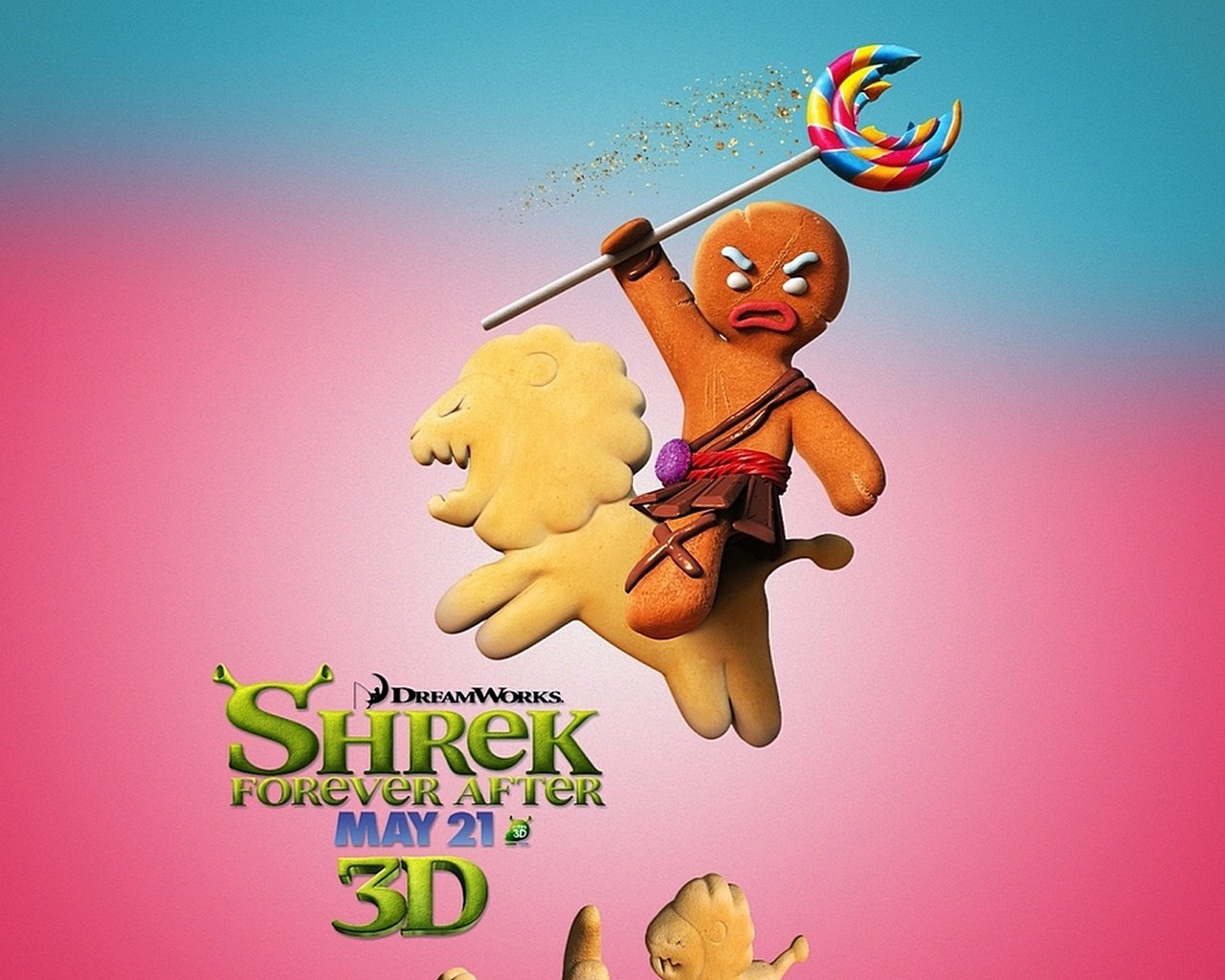 Обои шрек, печенька, shrek, cookie разрешение 1920x1080 Загрузить