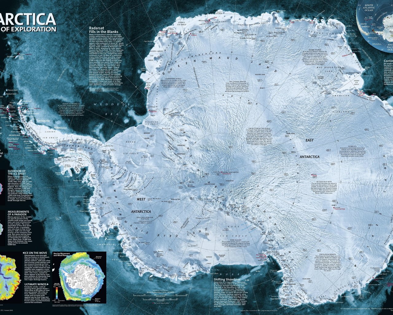 Обои стиль, карта, антарктика, карта антарктики, географическая карта, style, map, antarctica, map of antarctica разрешение 6000x3889 Загрузить