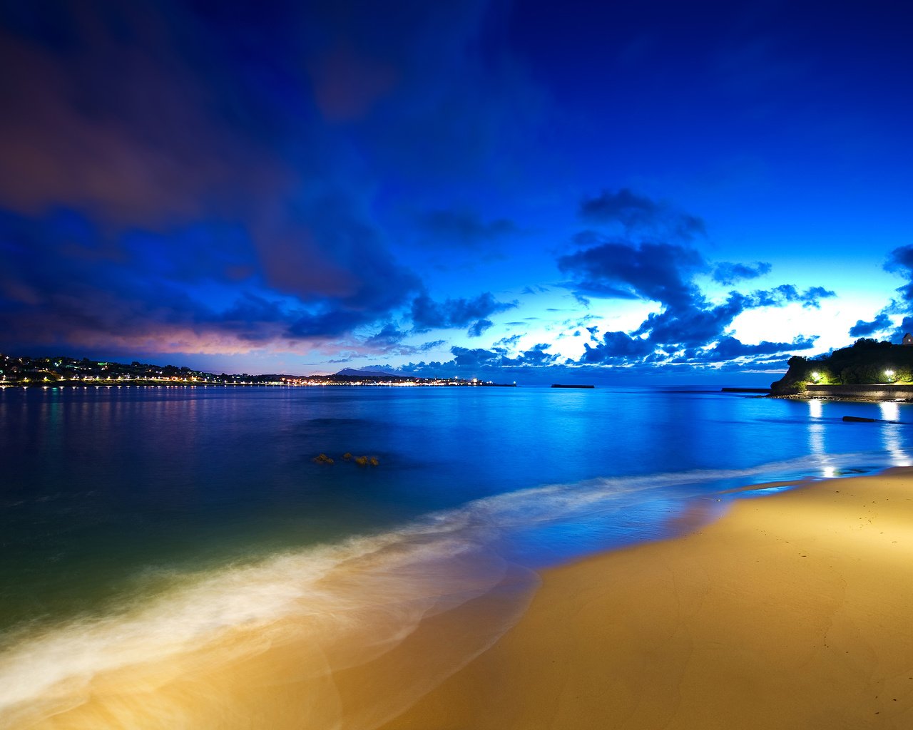 Обои saint jean de luz, hdr, basque coast разрешение 2560x1600 Загрузить