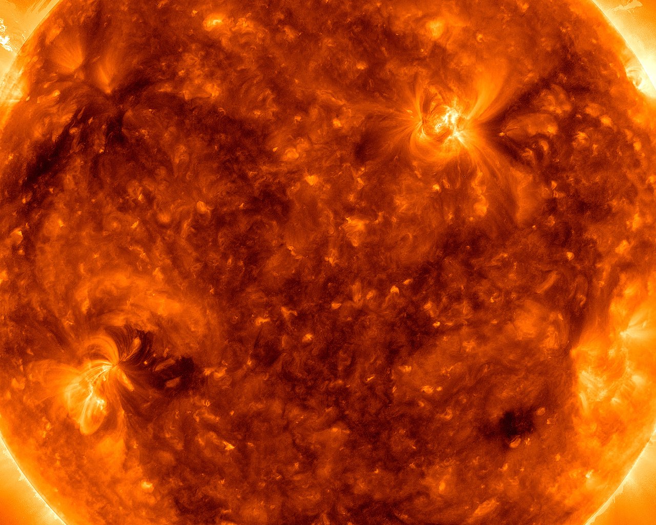 Обои солнце, жара, пекло, solar dynamics observatory, the sun, heat, hell разрешение 1920x1200 Загрузить