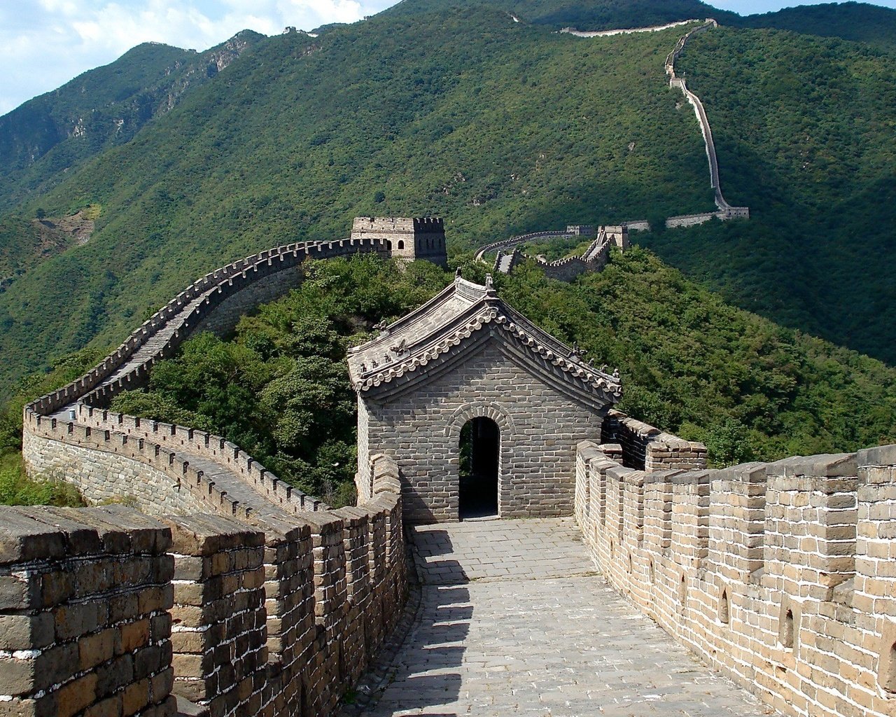 Обои стена, великая, китайская, wall, great, chinese разрешение 1920x1200 Загрузить