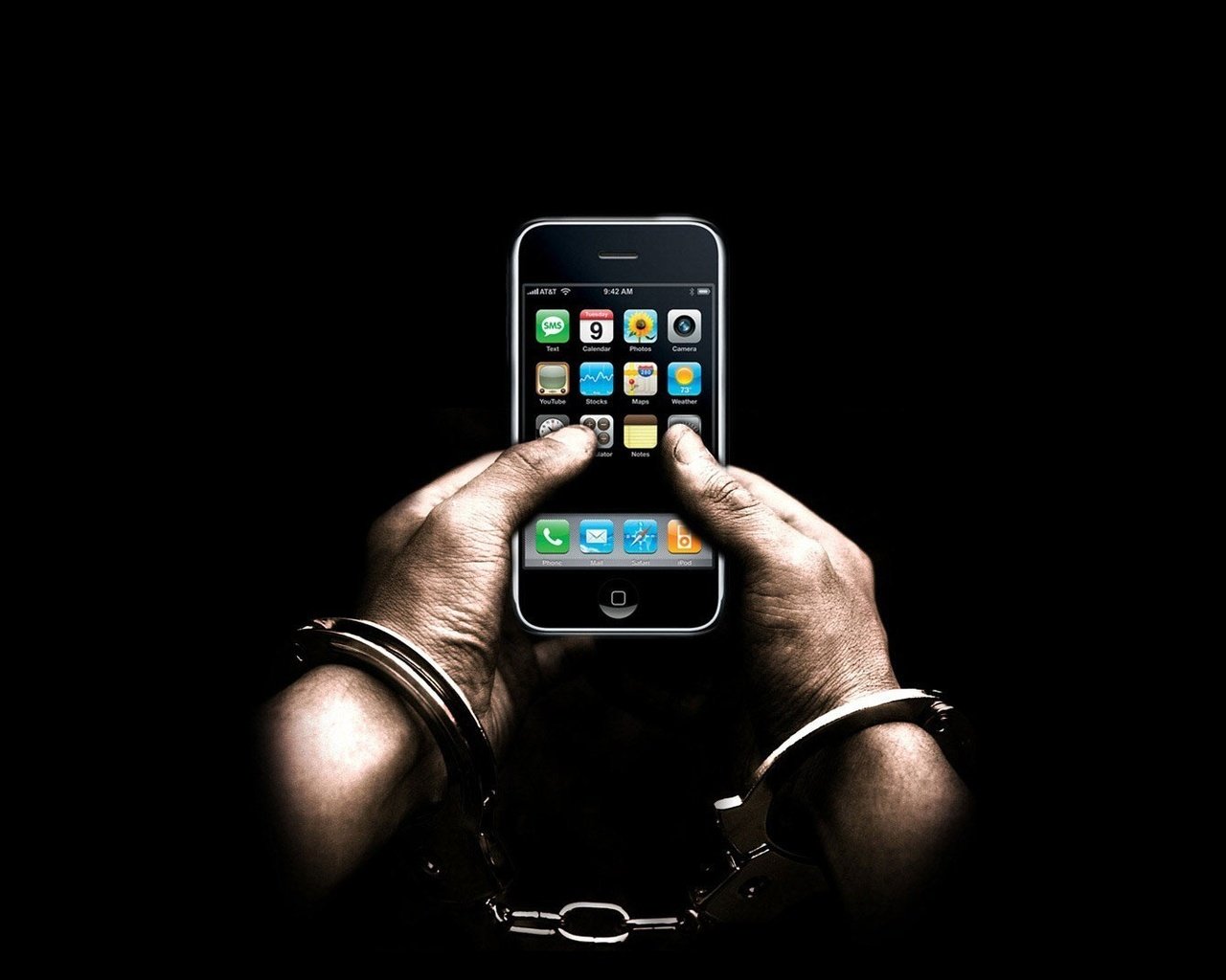 Обои руки, наручники, айфон, hands, handcuffs, iphone разрешение 1920x1080 Загрузить