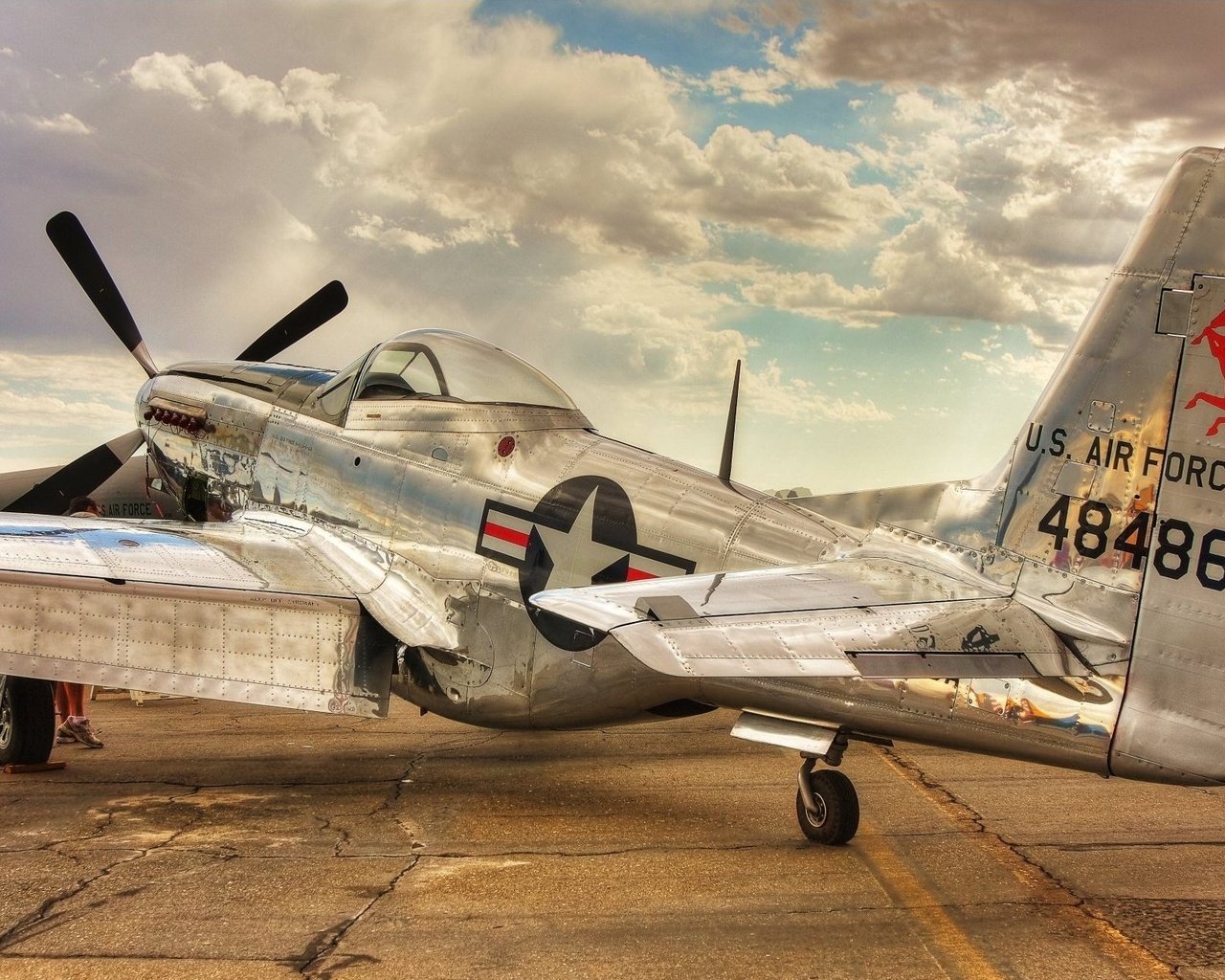 Обои авиатехника, мустанг, p-51, aircraft, mustang, the p-51 разрешение 2048x1295 Загрузить