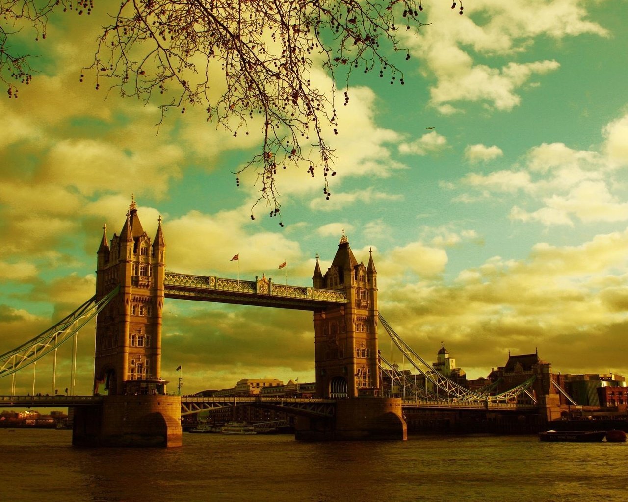 Обои река, великобритания, лондон, темза, тауэрский мост, river, uk, london, thames, tower bridge разрешение 1920x1200 Загрузить