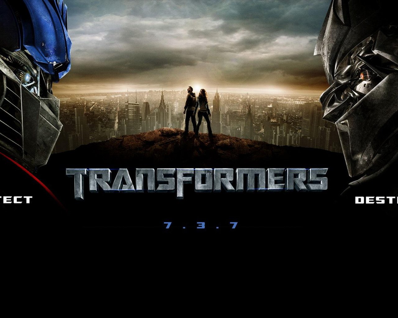 Обои трансформеры 3: тёмная сторона луны, transformers: dark of the moon, transformers 3: dark side of the moon разрешение 1920x1200 Загрузить
