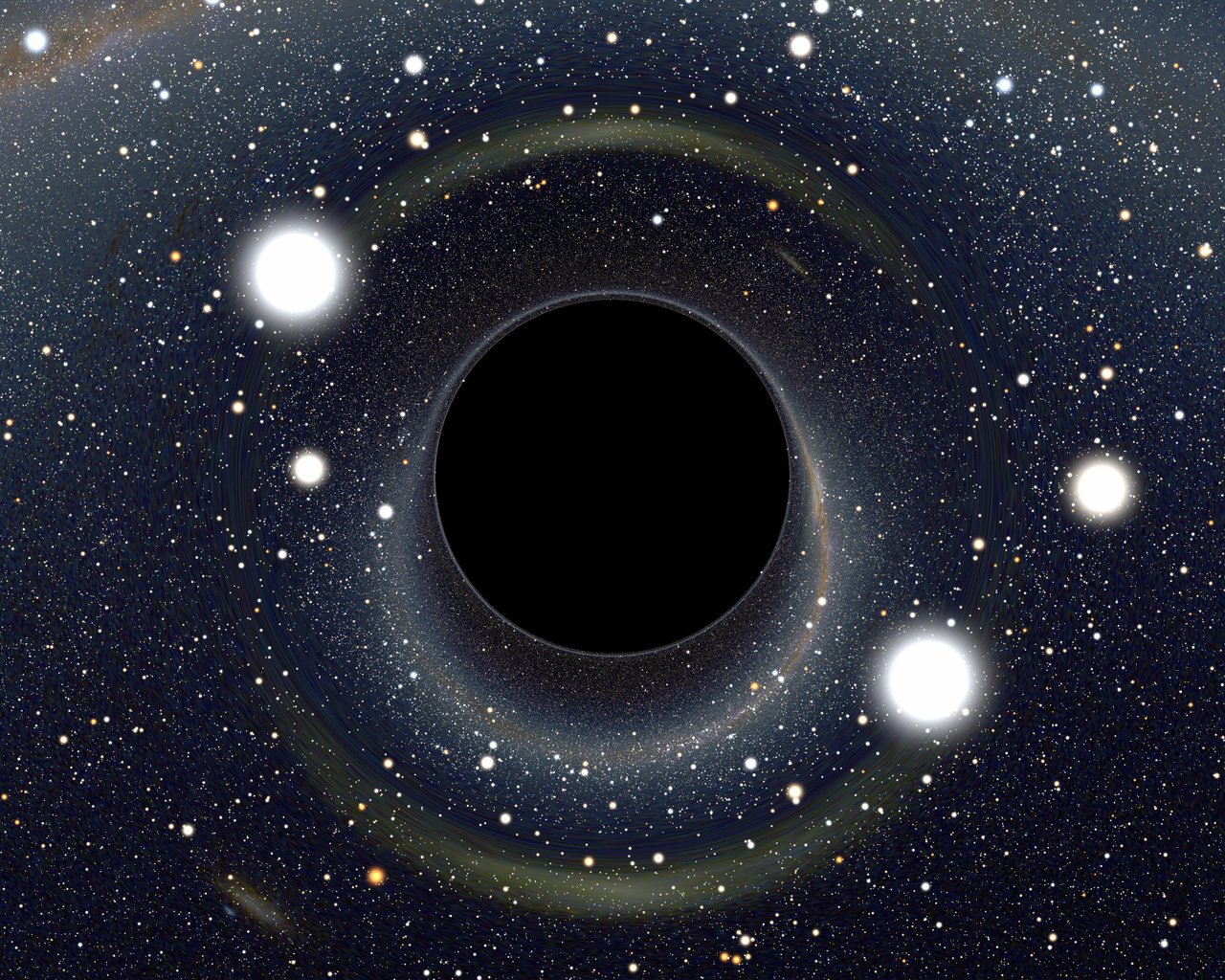 Обои космос, звезды, черная дыра, space, stars, black hole разрешение 2560x1600 Загрузить