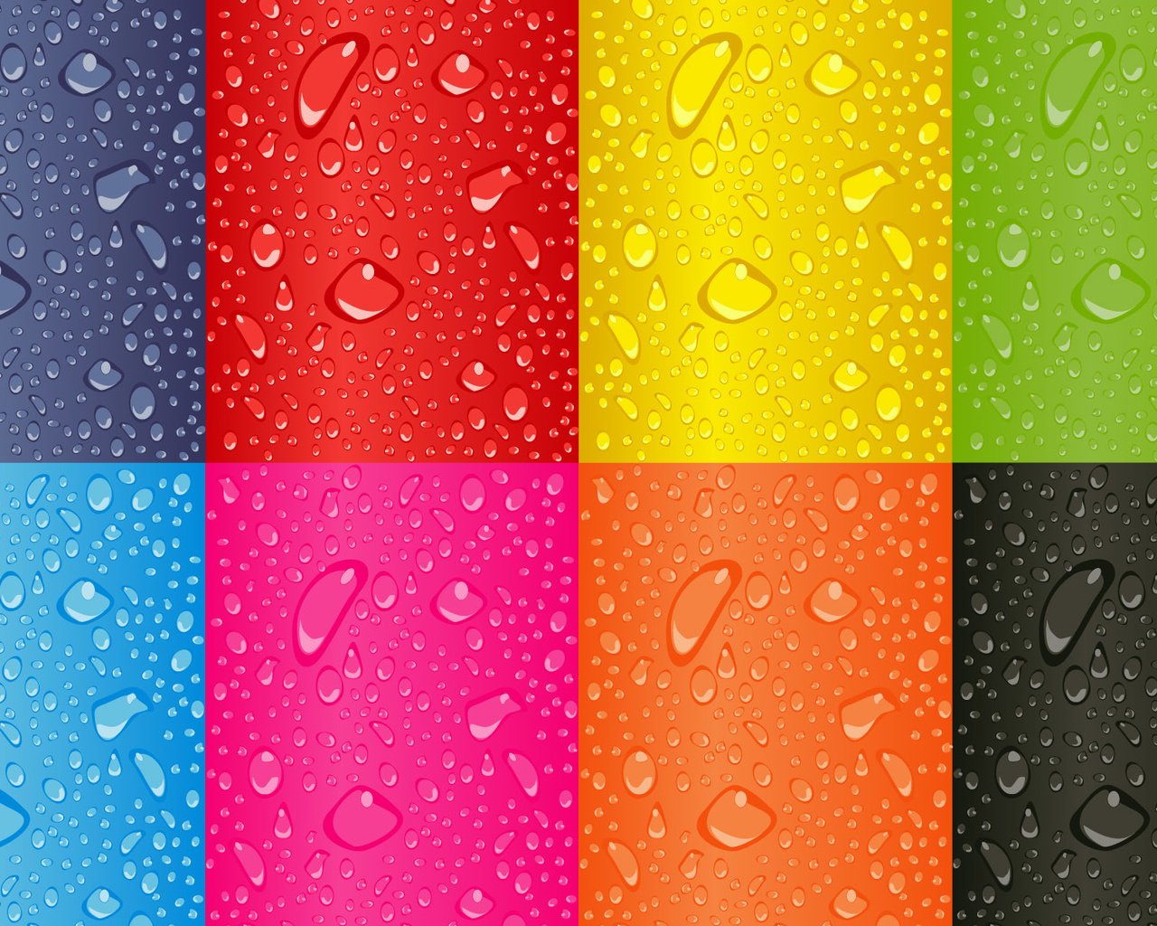 Обои вода, текстура, капли, цвет, квадраты, water, texture, drops, color, squares разрешение 1920x1200 Загрузить