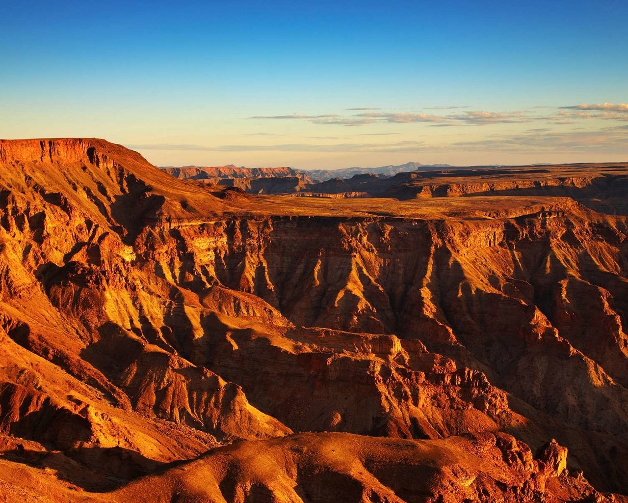 Обои пустыня, каньон, намибия, fish river canyon, desert, canyon, namibia разрешение 1920x1200 Загрузить