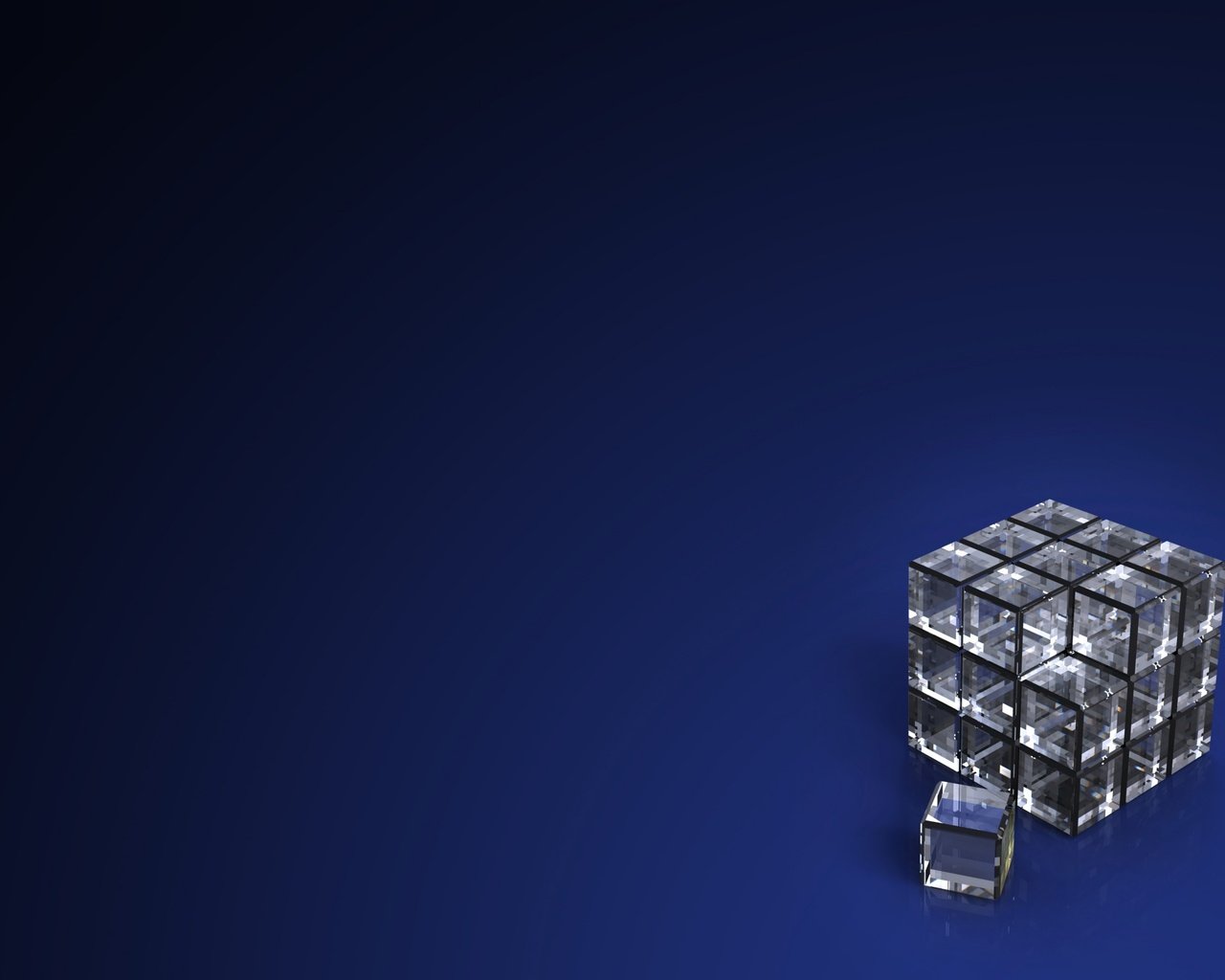 Обои кубики, квадраты, стекло, куб, синий фон, квадратики, 3д, стеклянный, cubes, squares, glass, cube, blue background, 3d разрешение 2560x1600 Загрузить