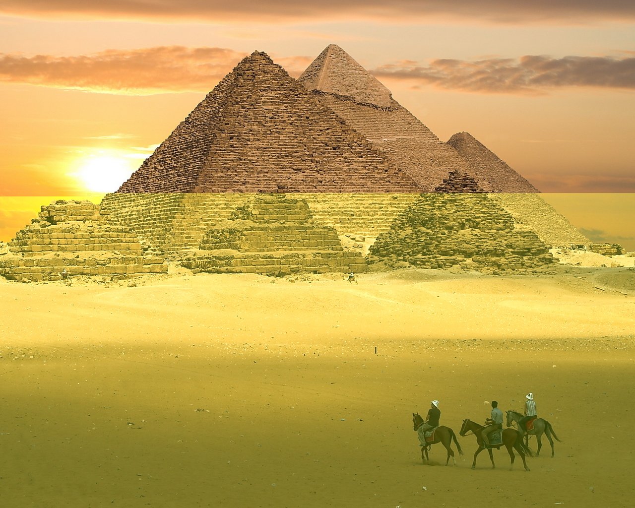 Обои песок, пирамиды, егирет, sand, pyramid, egeret разрешение 1920x1200 Загрузить