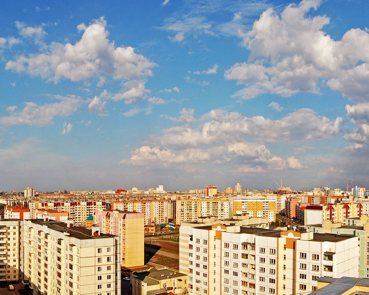 Обои город, дома, крыши, the city, home, roof разрешение 4887x1688 Загрузить