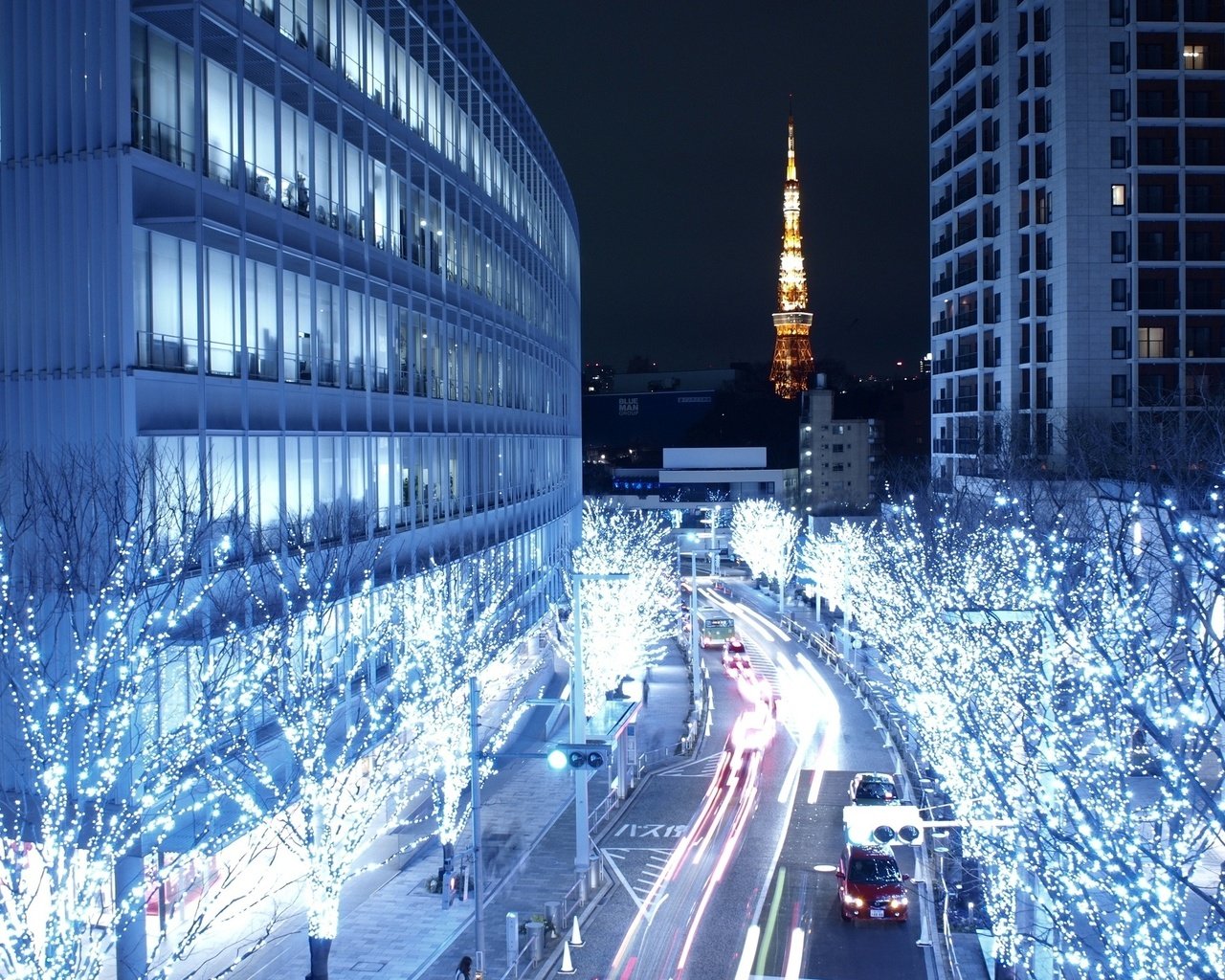 Обои ночь, огни, город, париж, ночной город, tokio, токио, столица японии, night, lights, the city, paris, night city, tokyo, the capital of japan разрешение 2560x1600 Загрузить