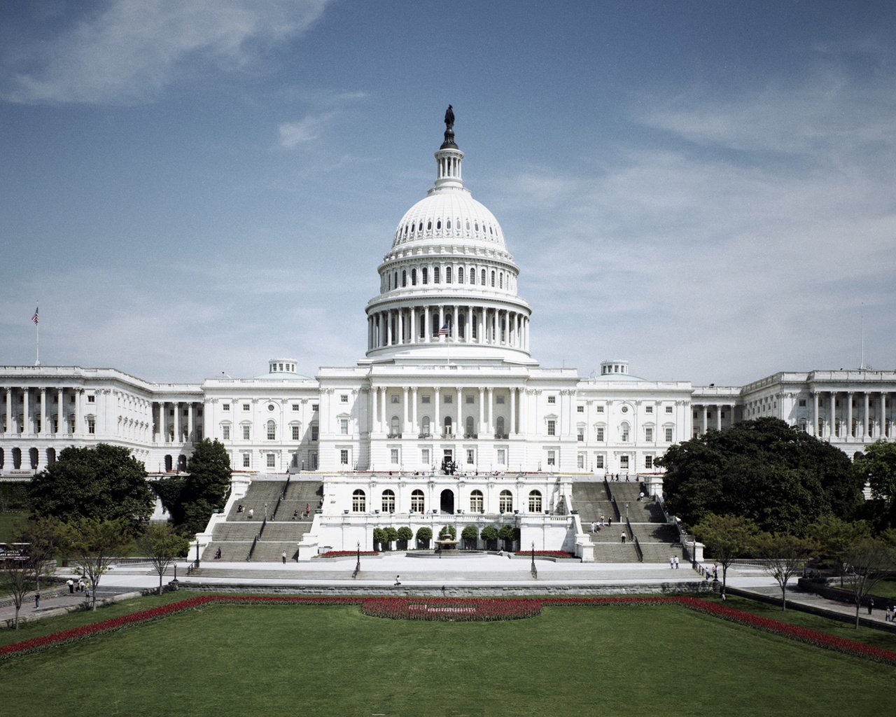 Обои вашингтон, сша, белый дом, капитолий, washington, usa, the white house, capitol разрешение 1920x1200 Загрузить