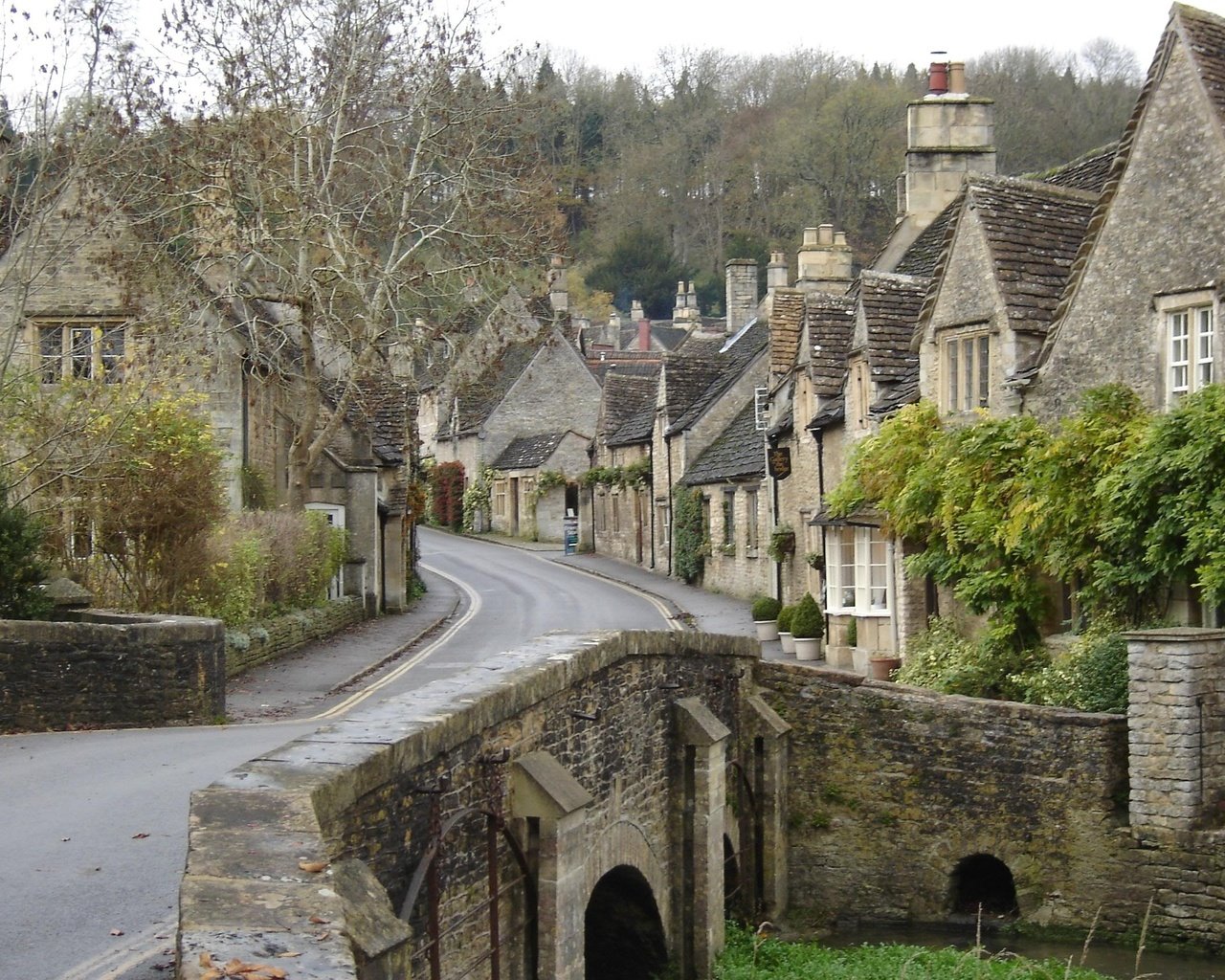 Обои улица, англия, бибери, коттеджи, street, england, bibury, cottages разрешение 2304x1728 Загрузить