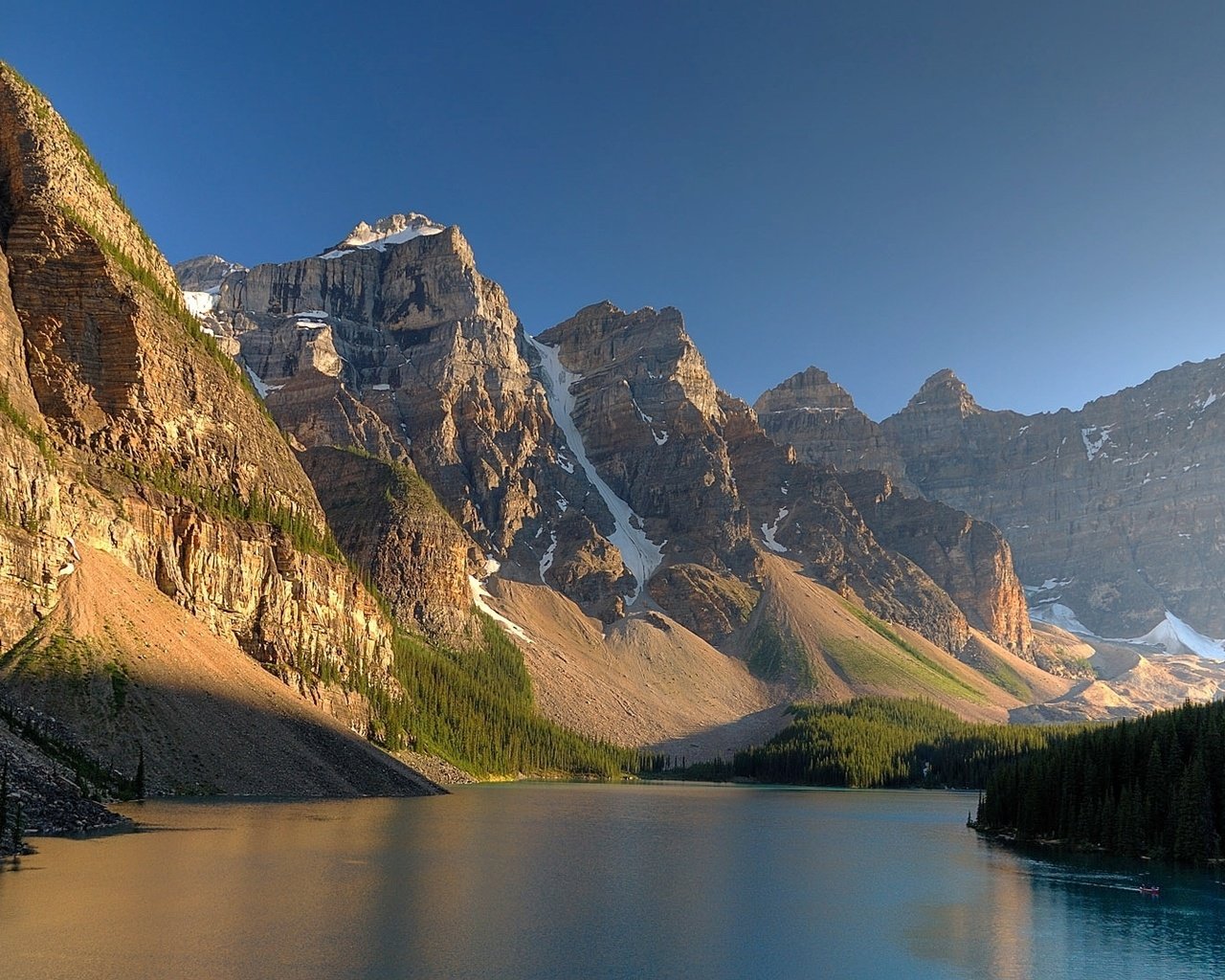 Обои канада, национальный парк банф, морейн озеро, canada, banff national park, moraine lake разрешение 1920x1080 Загрузить