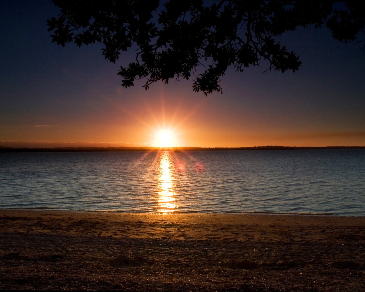 Обои закат, море, пляж, sunset, sea, beach разрешение 3456x2304 Загрузить