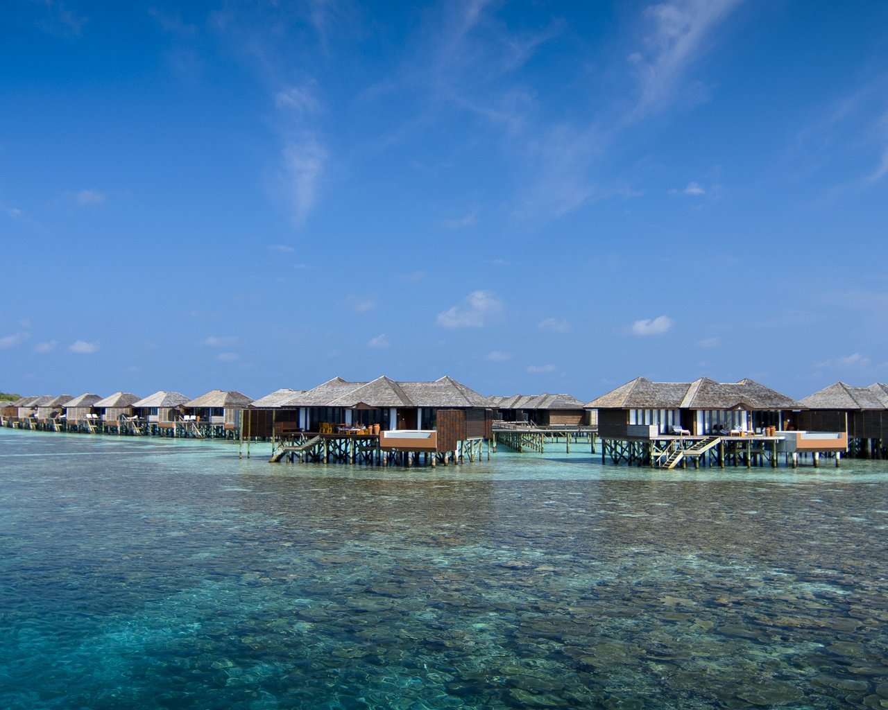 Обои мальдивы, the maldives разрешение 4928x1836 Загрузить