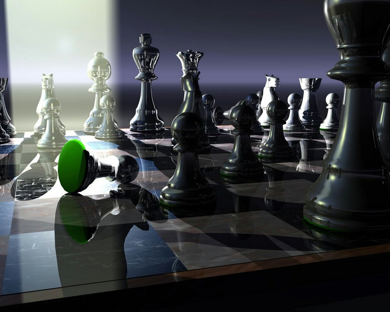 Обои 3d art шахматы, 3d art chess разрешение 1920x1440 Загрузить