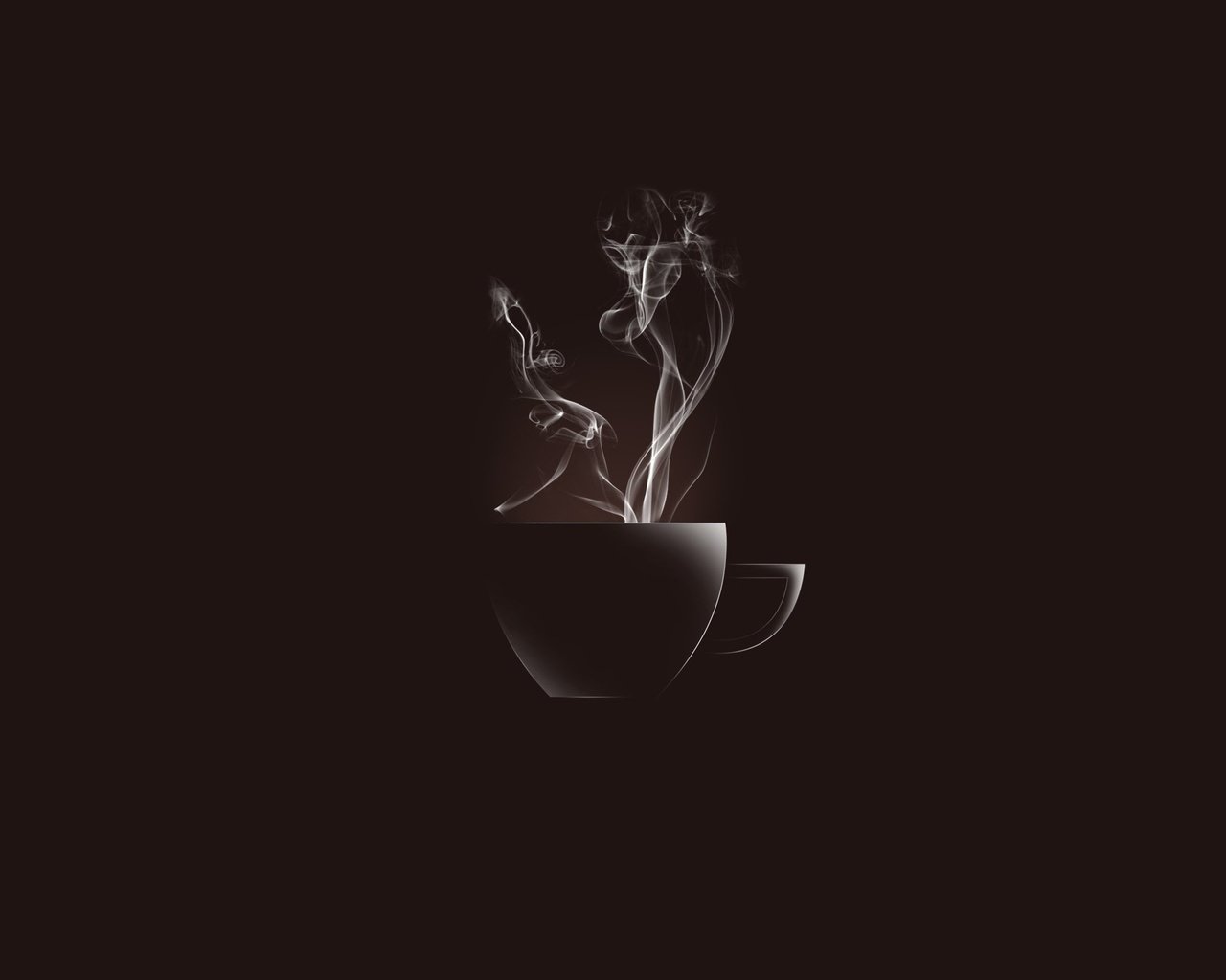 Обои кофе, минимализм, черный фон, чашка, пар, coffee, minimalism, black background, cup, couples разрешение 2560x1600 Загрузить