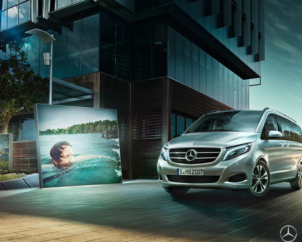 Обои mercedes-benz v-класс, mercedes-benz v-class разрешение 1920x1080 Загрузить