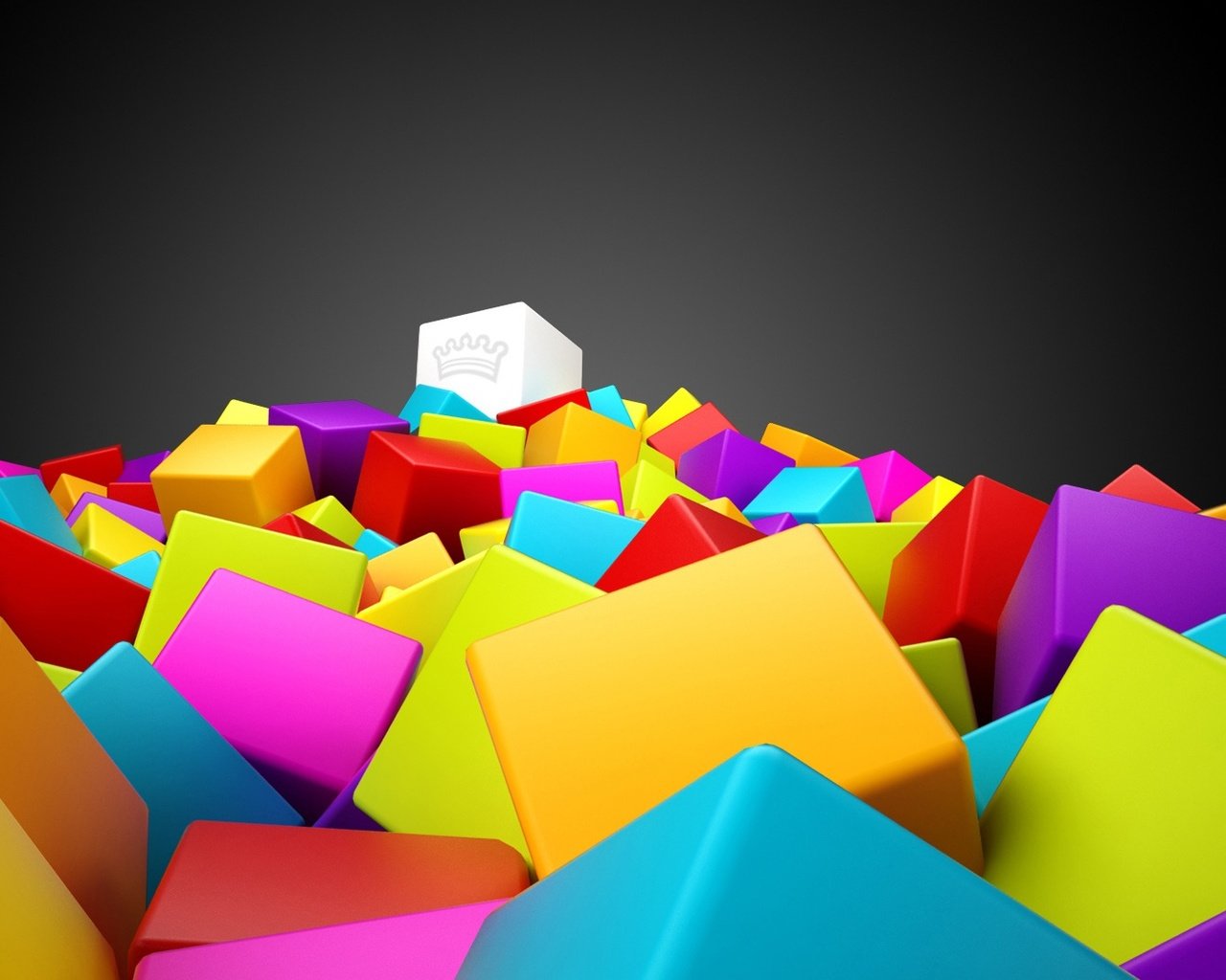 Обои разноцветные, кубики, квадраты, 3d графика, 3d colorful squares, colorful, cubes, squares, 3d graphics разрешение 1920x1080 Загрузить