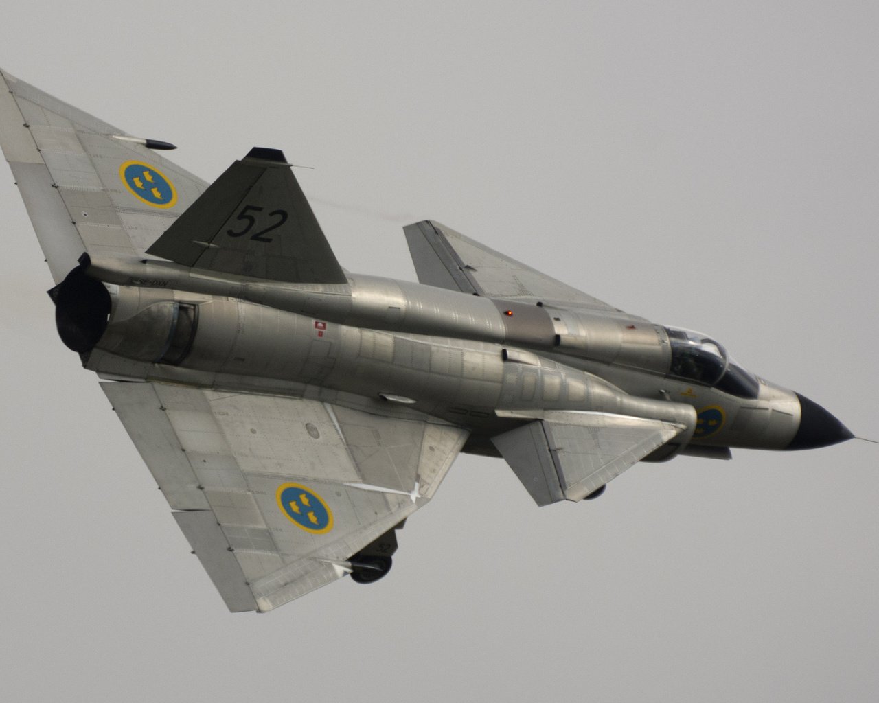 Обои самолет, сааб 37 вигген, the plane, saab 37 viggen разрешение 1920x1200 Загрузить