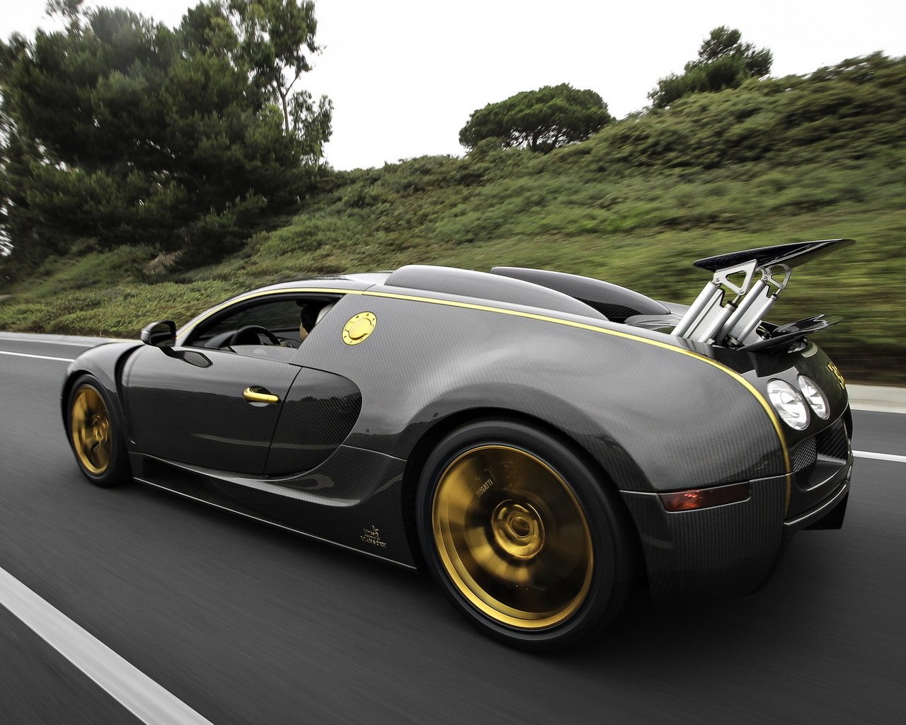 Обои бугатти, mansory vincero linea d'oro, вейрон, bugatti, veyron разрешение 2048x1152 Загрузить