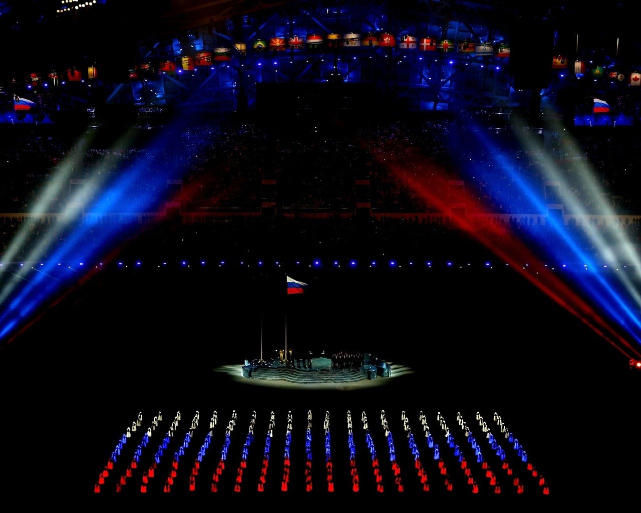 Обои россия, флаг, олимпиада, 2014 год, олимпийские игры, сочи, russia, flag, olympics, 2014, olympic games, sochi разрешение 2560x1600 Загрузить