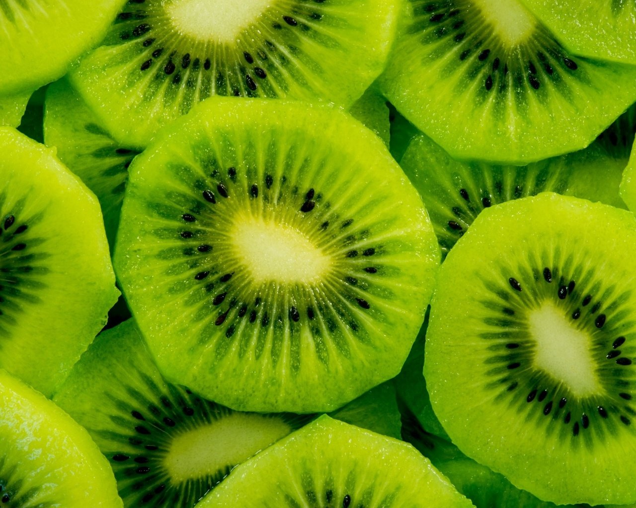 Обои зелёный, макро, фрукты, ломтики, киви, green, macro, fruit, slices, kiwi разрешение 2048x1279 Загрузить