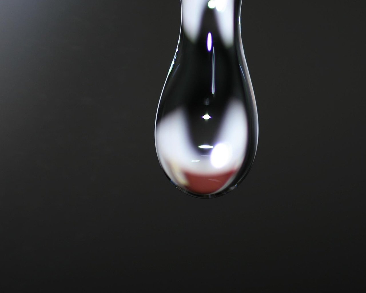 Обои вода, капля, черный фон, water, drop, black background разрешение 1920x1200 Загрузить