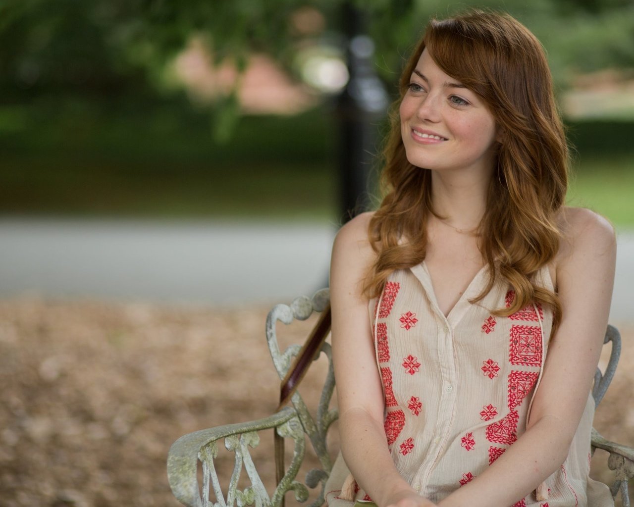 Обои улыбка, актриса, эмма стоун, smile, actress, emma stone разрешение 2000x1333 Загрузить