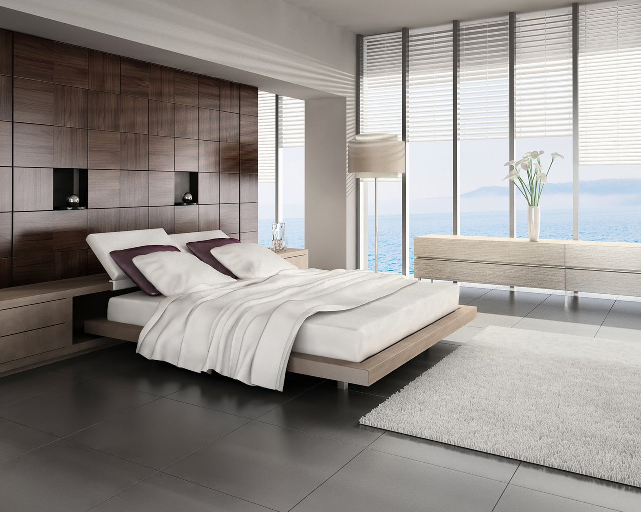 Обои стиль, интерьер, спальня, style, interior, bedroom разрешение 1920x1200 Загрузить