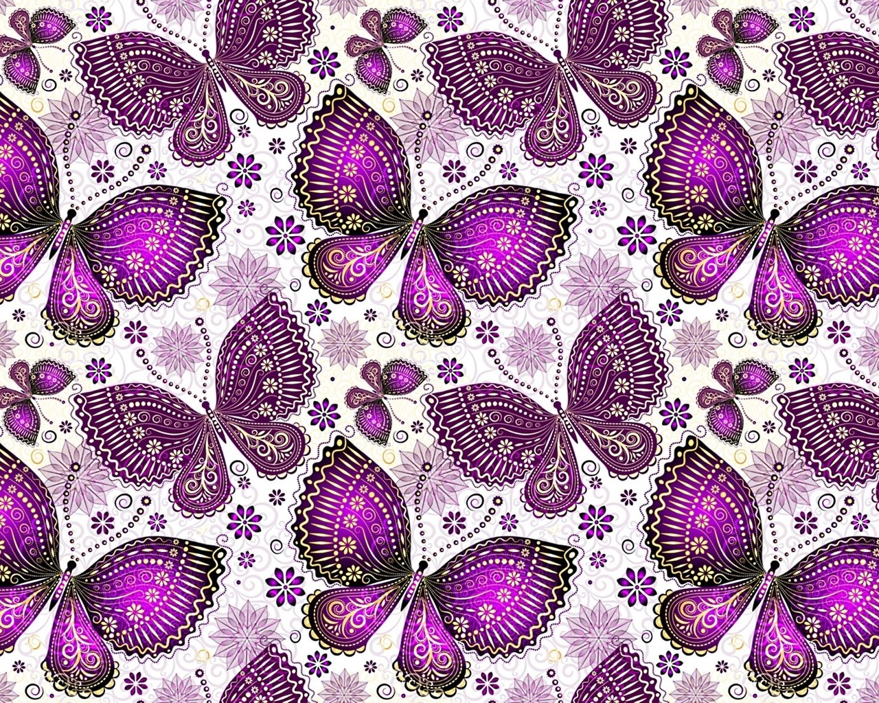 Обои узор, крылья, бабочки, pattern, wings, butterfly разрешение 1920x1280 Загрузить