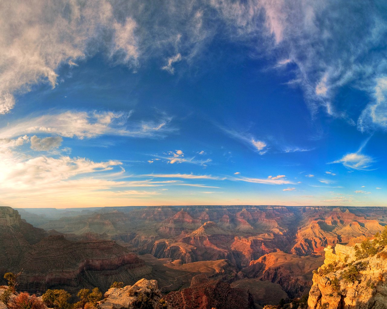 Обои облака, скалы, пейзаж, каньон, grand canyon, clouds, rocks, landscape, canyon разрешение 2560x1600 Загрузить