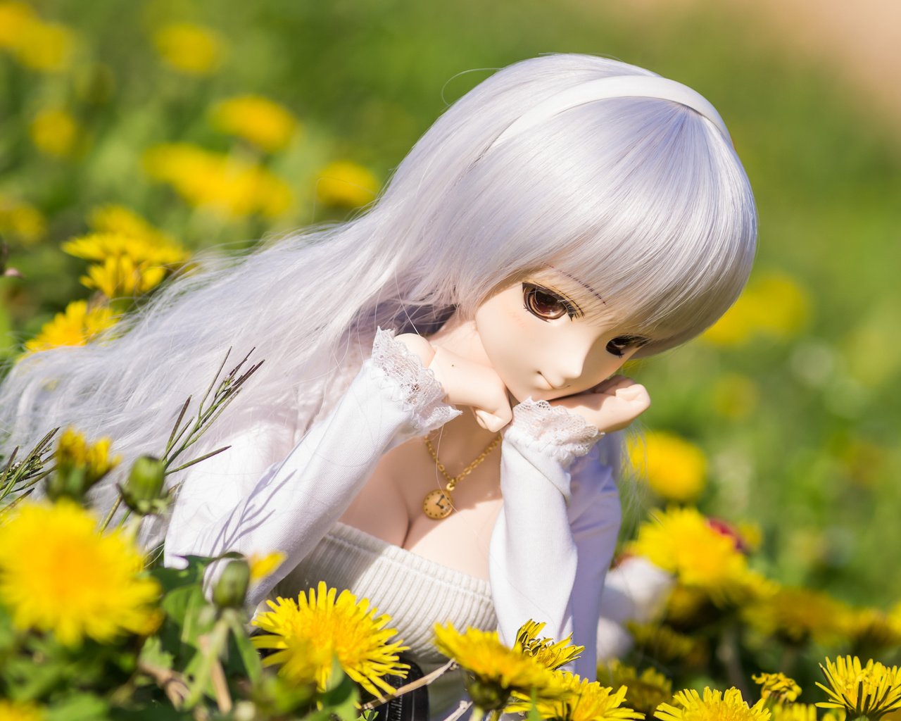 Обои лето, кукла, одуванчики, часики, summer, doll, dandelions, watch разрешение 1927x1280 Загрузить