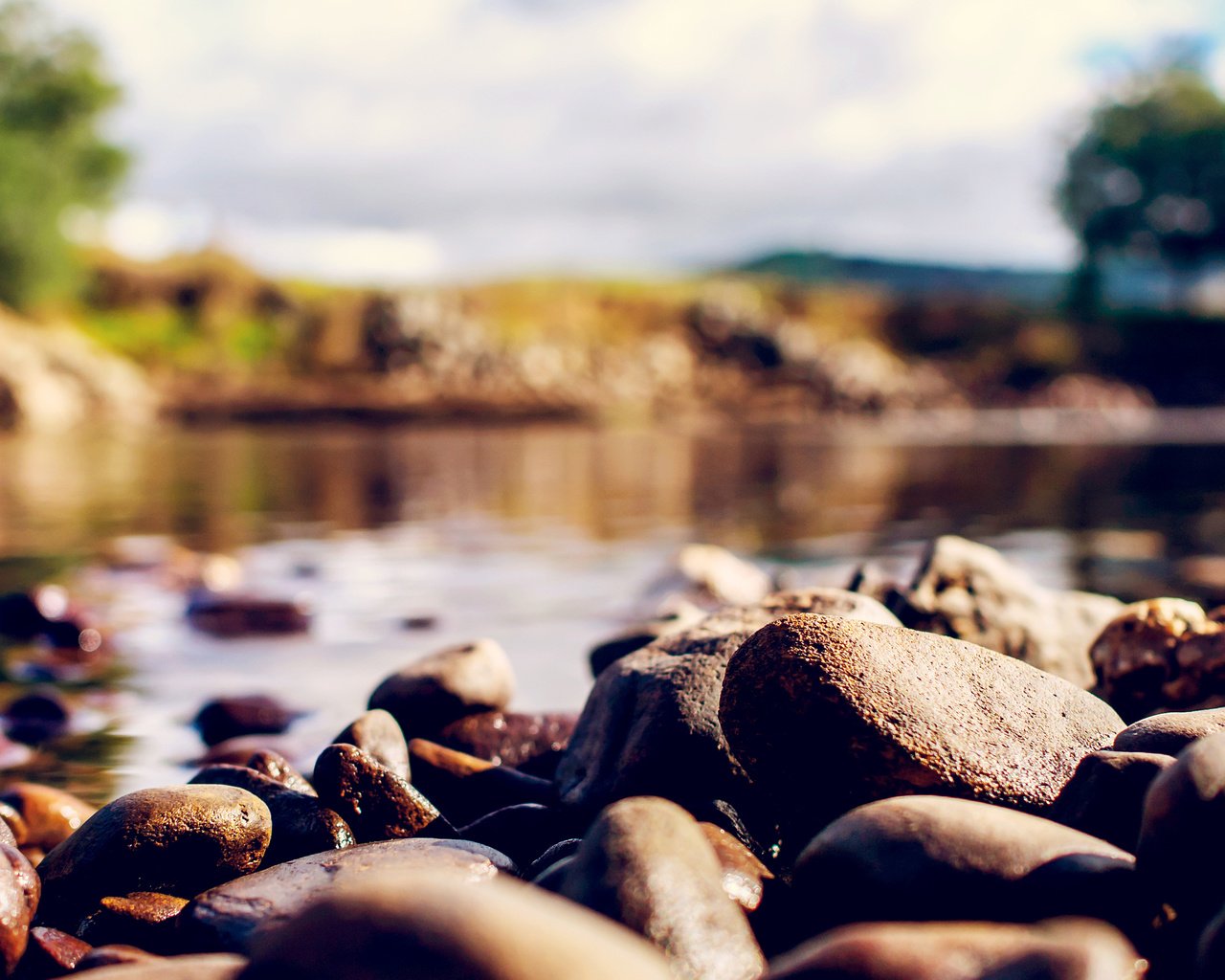 Обои природа, камни, макро, размытие, боке, nature, stones, macro, blur, bokeh разрешение 2880x1800 Загрузить