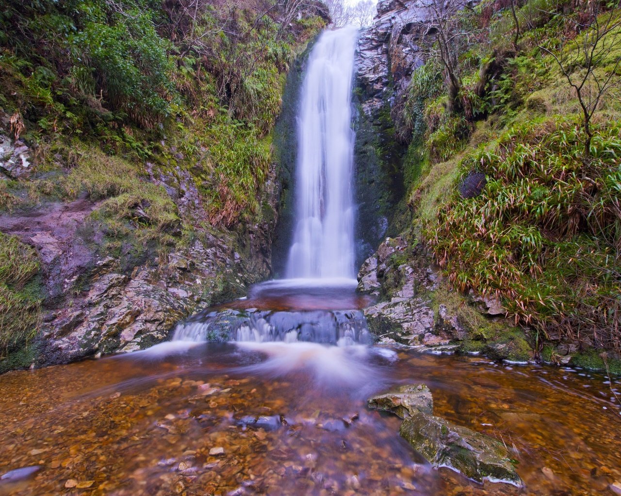 Обои камни, водопад, обрыв, ирландия, glenevin waterfall, clonmany, stones, waterfall, open, ireland разрешение 2880x1922 Загрузить