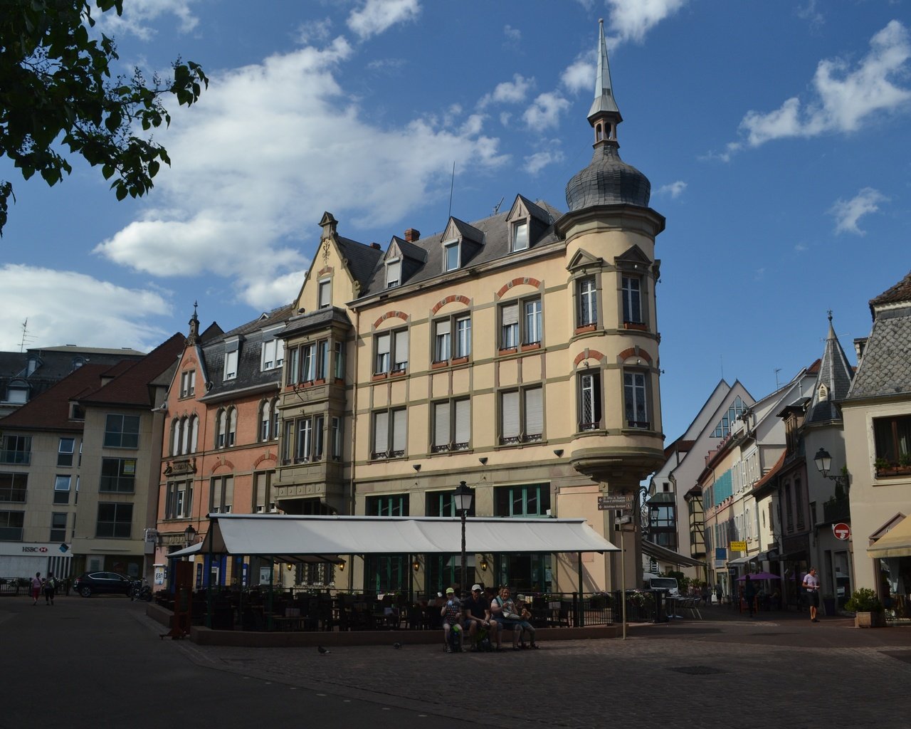 Обои улица, архитектура, здание, франция, франци, кольмар, street, architecture, the building, france, colmar разрешение 4608x3072 Загрузить