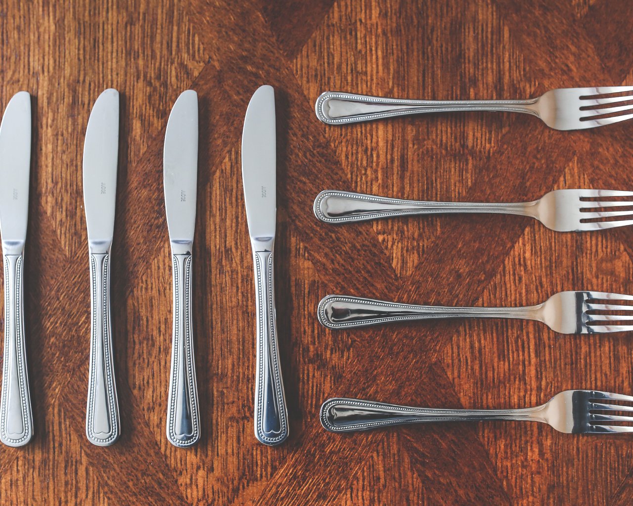 Обои ножи, вилки, столовые приборы, knives, fork, cutlery разрешение 5270x3513 Загрузить