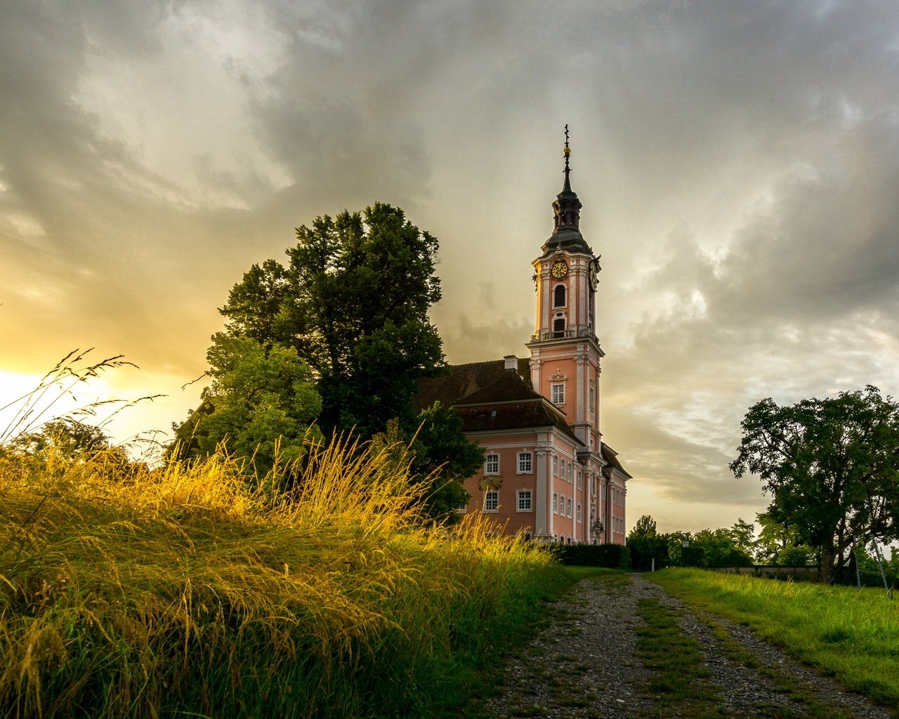 Обои церковь, германия, баден-вюртемберг, maurach, birnau, church, germany, baden-württemberg разрешение 4000x2667 Загрузить